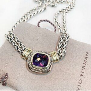 DAVID YURMAN Albion Amethyst Double Wheat Chain